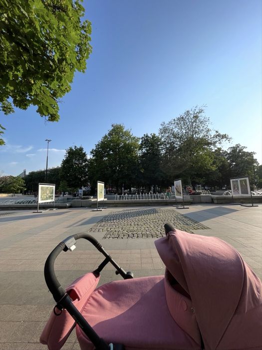 Детска количка Cybex Eezy twist s+2 със Cot S magnolia pink с адаптери
