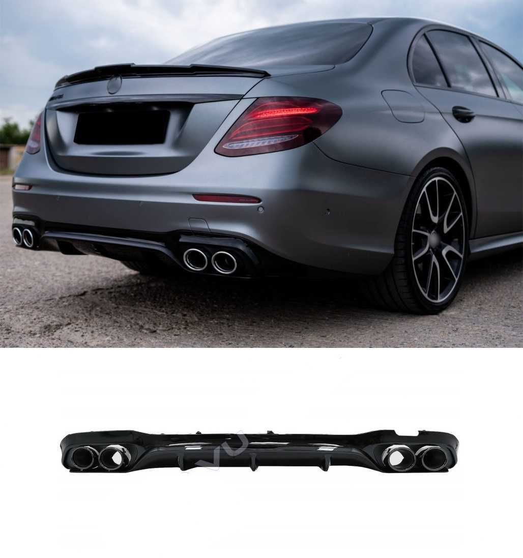 Пълен комплект дифузьор и накрайници за задна броня Mercedes Benz W213