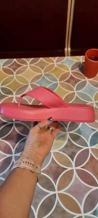 Papuci flip-flop roz, marimea 36