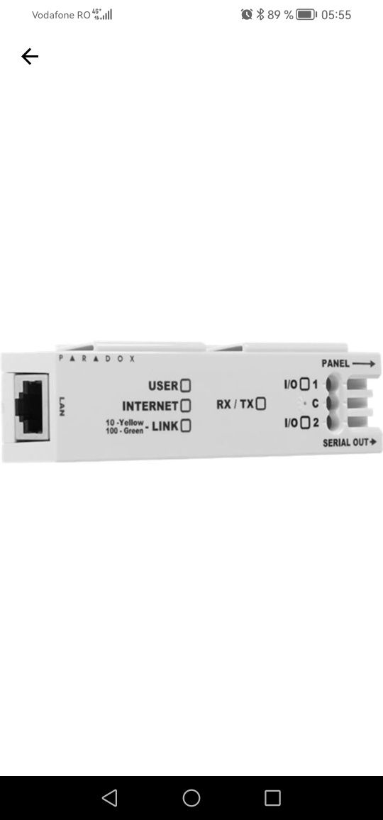 Ip 150 paradox Modul internet sistem alarma v4.1 Paradox IP150