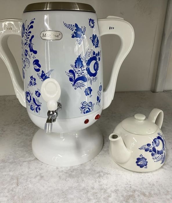 Самовар чайникпен сатылады 3 л. Новый