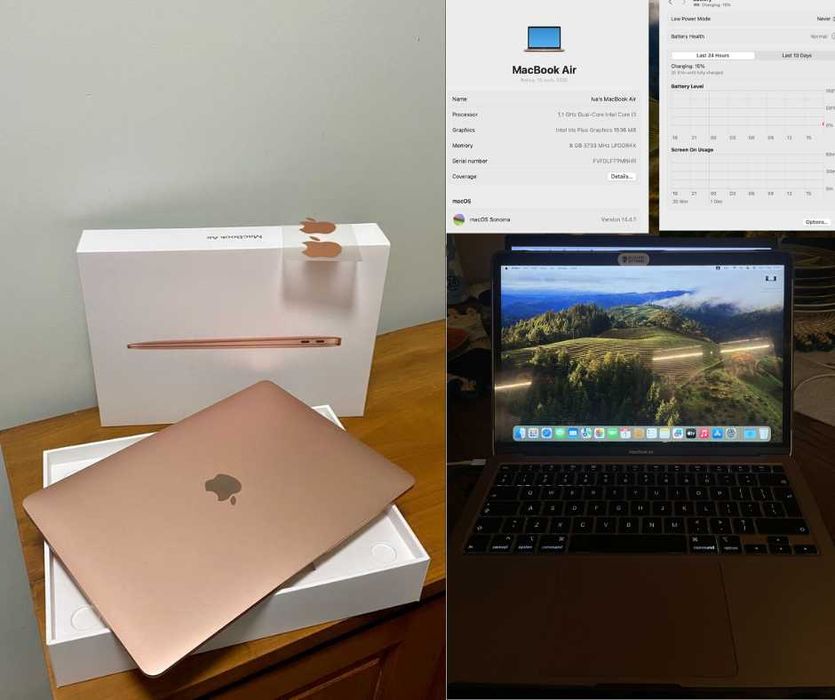 MacBook Air M1 (2020) – Отлично състояние