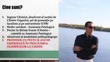 Meditații la Chimie - Olimpiade, Concursuri și Admitere - 150ron/2 ore