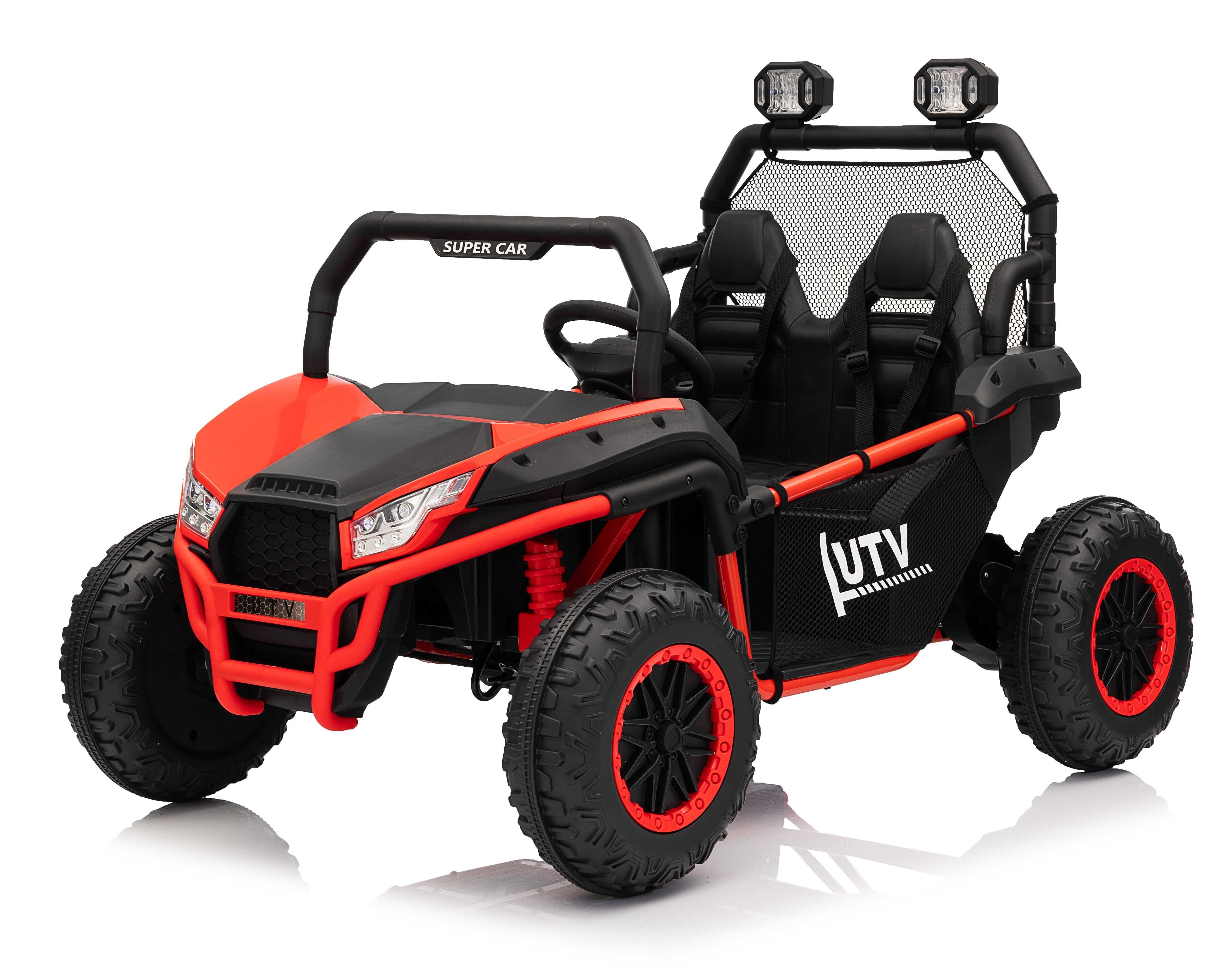 UTV electric pt. 2 copii Kinderauto BJJC307 4X 200W, 24V 10Ah RED