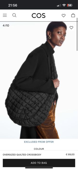 geanta cos neagra mare