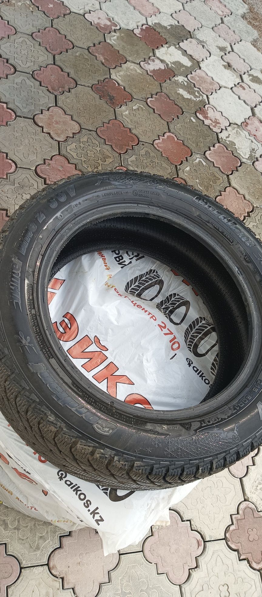 Шины зимние состоянии
