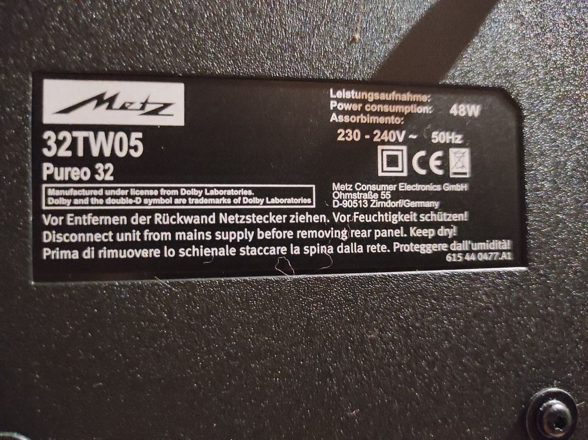 Smart tv Metz 81 cm