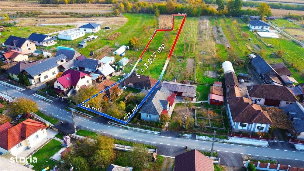 30 Arii Teren Intravilan Cu O Gospodarie Veche