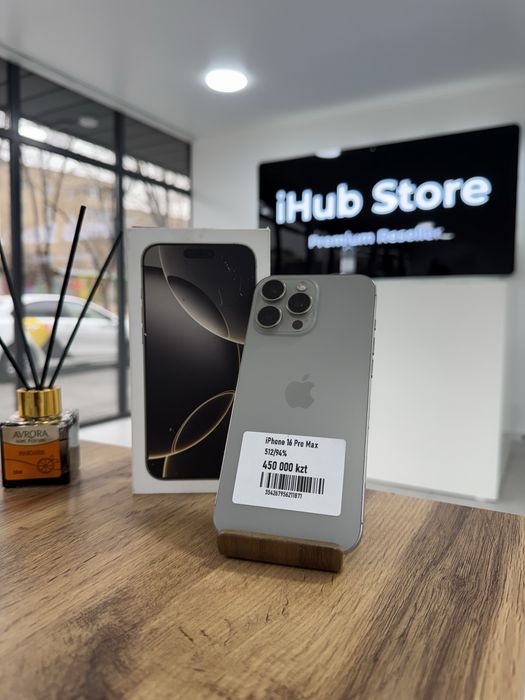 iPhone 16 Pro Max•512GB/94% Titanium,Айфон 16 Про Макс•512гб/94% Титан
