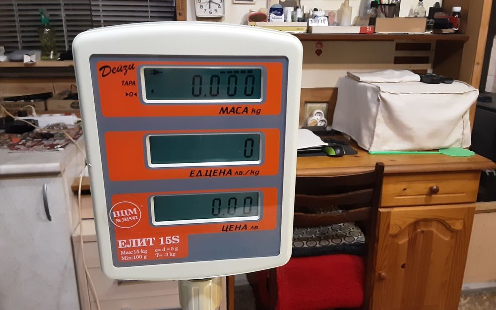 Електронна везна кантар по БДС И НАП