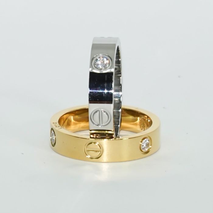 Inele Cartier Love Placate 18K Unisex - Calitate+++