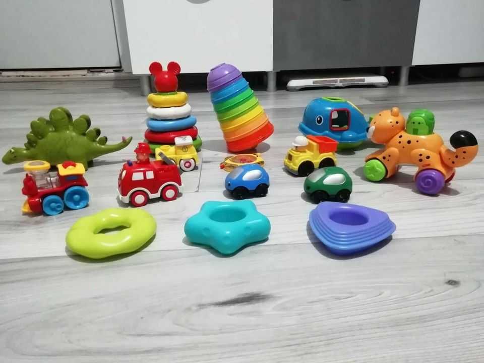 Jucarii pentru bebeluși copii stivuitoare mașinuțe forme numere