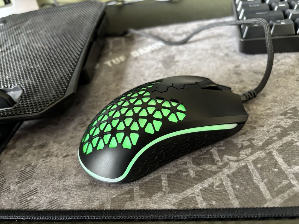 Mouse wireless Aqirys Polaris, 73 grame, fast charge, Multicolor