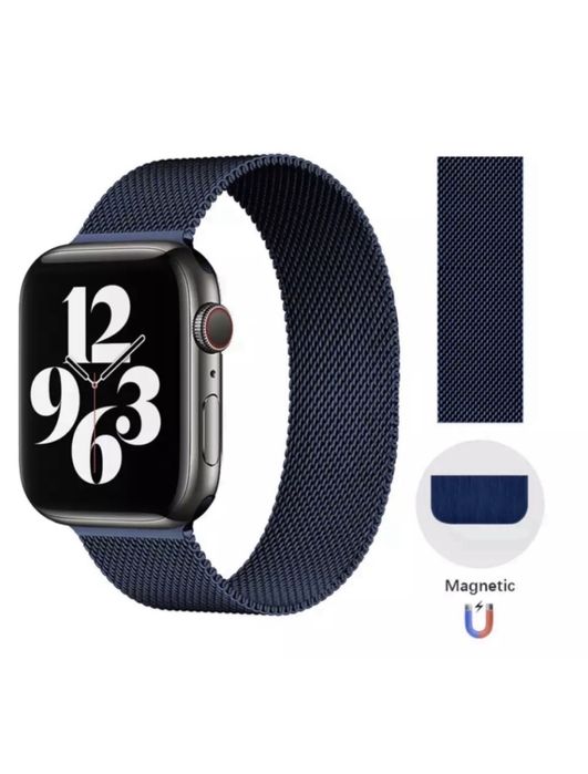 Curea Husar Metalica Milanesse Loop Compatibila Apple Iphone Seria