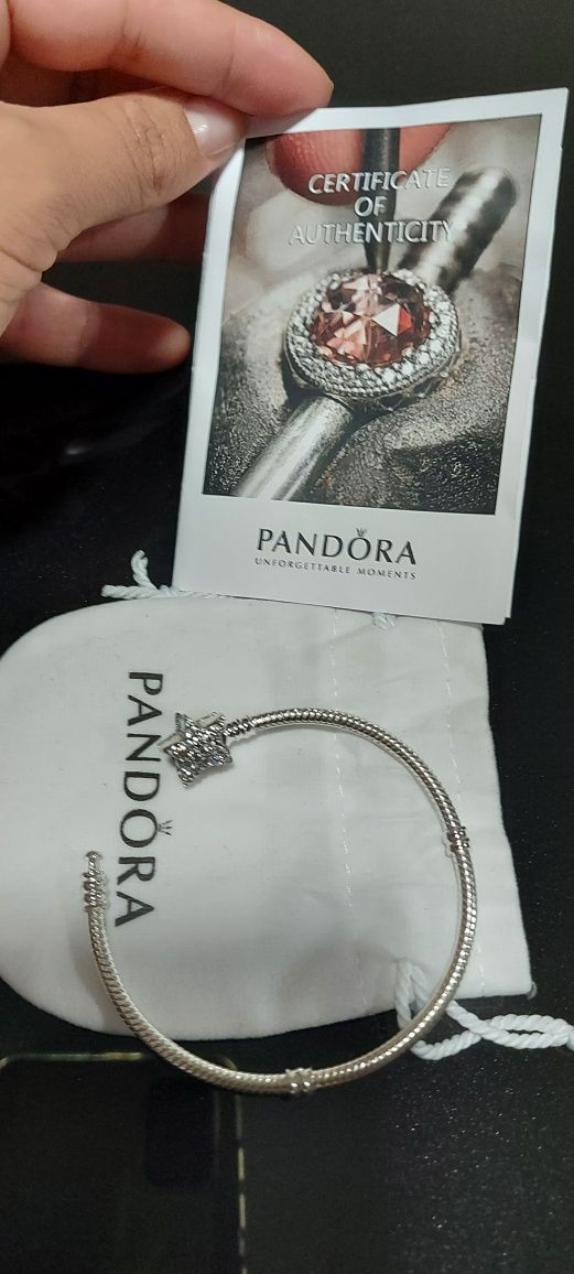 Нова гривна Pandora със сертификат