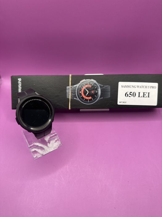 Samsung Watch 5 Pro •Matei Amanet Crangasi•00738