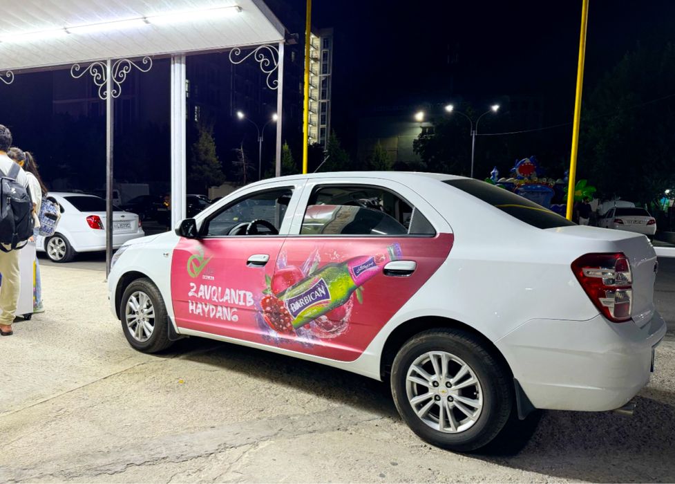 Реклама на ваше АВТО (брендирование АВТО) быстро качественно