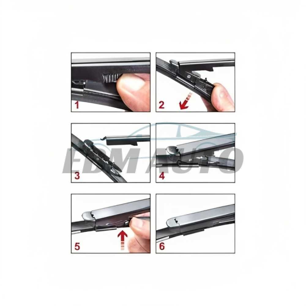 Комплект Чистачки тип банан BMW F20, F21, F22, F23 (22+18) Инча
