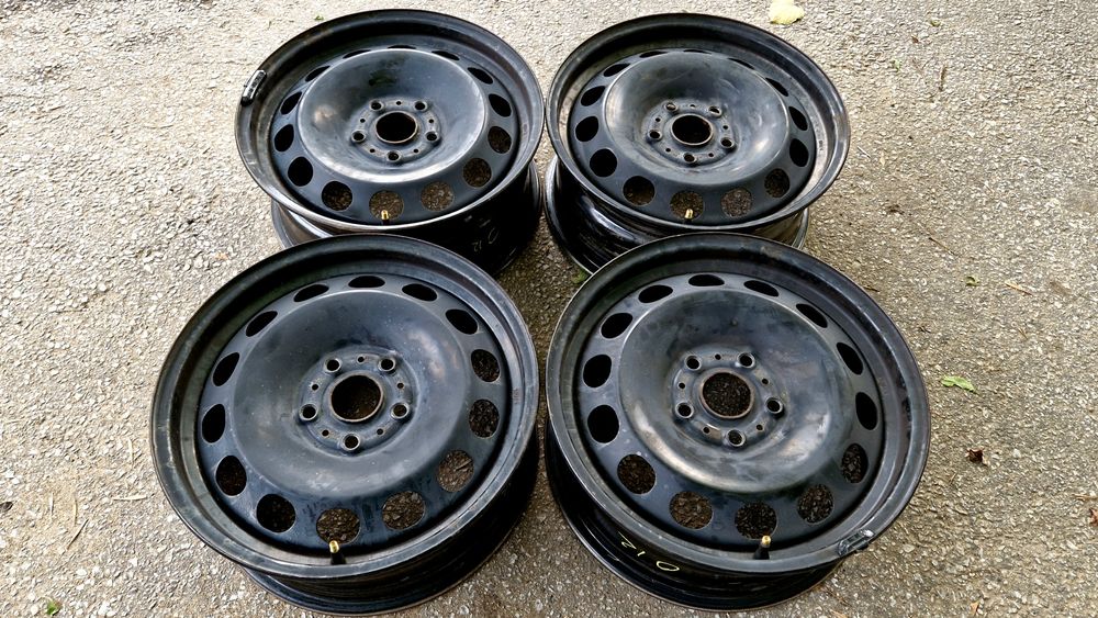 16 5х112 железни джанти Фолксваген Ауди Шкода Сеат. Тасове 16 5x112