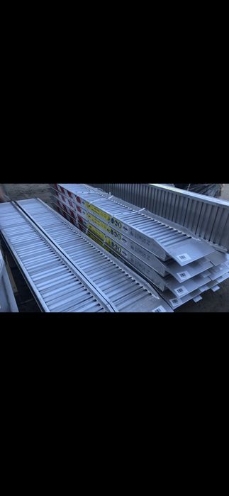 Rampe incarcare aluminiu excavatoare 1-8tone