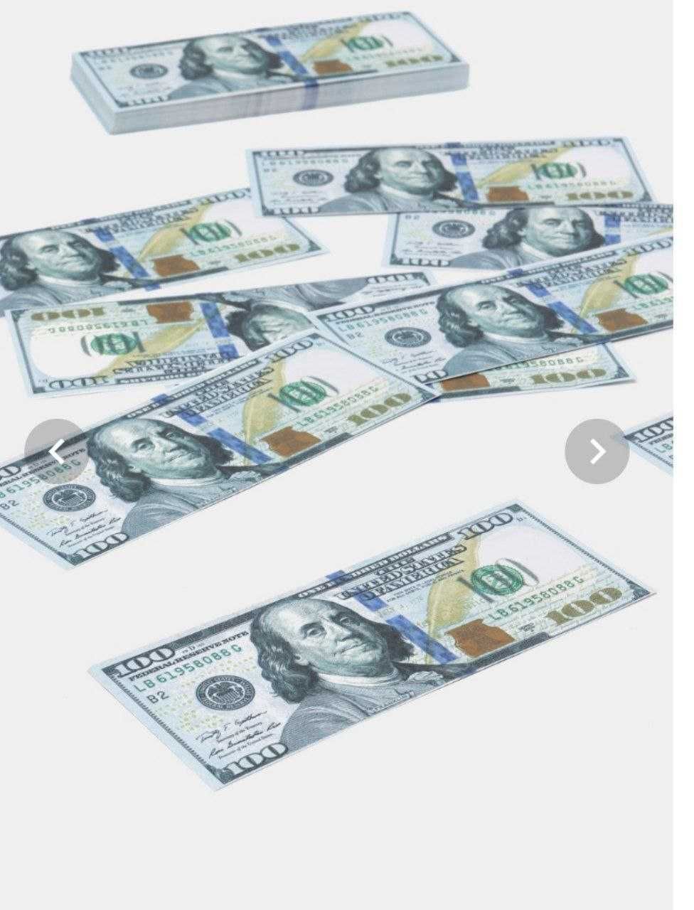 Пачка сувенирных денег, доллары
Dollar