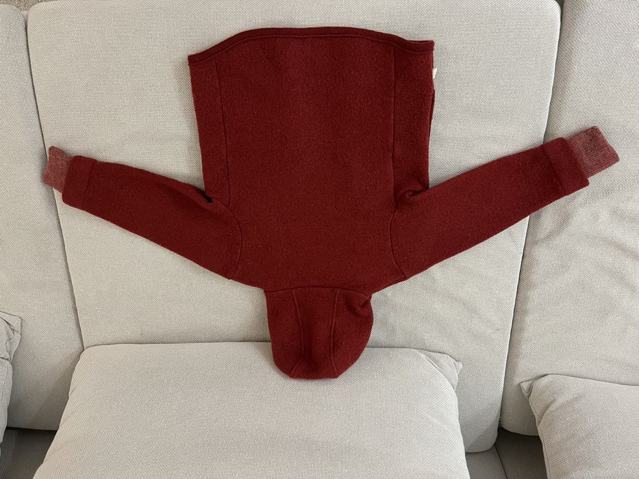 Jacheta lana fiarta Disana 110/116 bordeaux