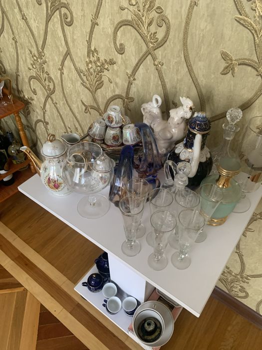 посуда новая разная