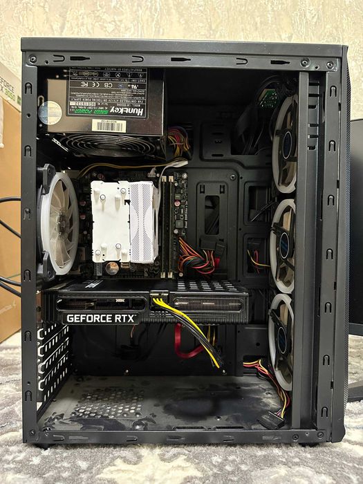 Продам свой игровой ПК RTX 3050 + игровой монитор MSI 200hz