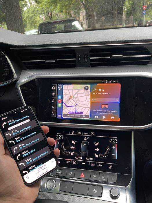 CarPlay Wireless Fullscreen Android Porsche Cayenne Macan 911 Audi VW