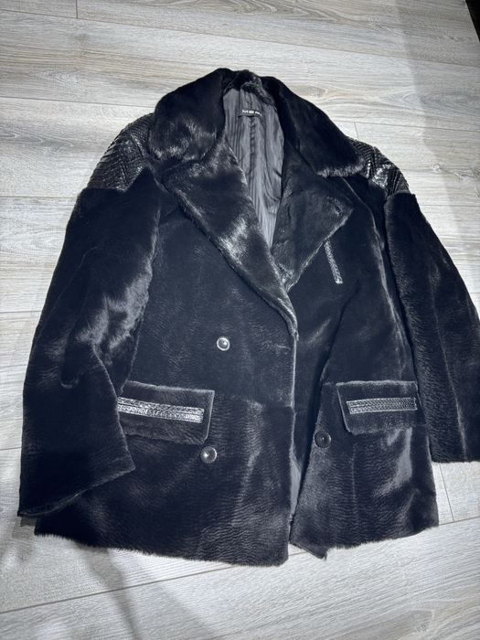 Шуба мужская норка