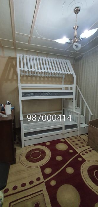 Двухярсная кровать аксия