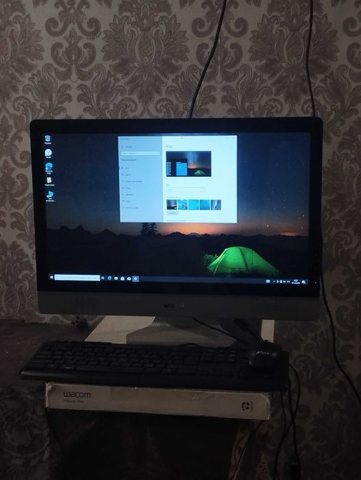 DDR-4\\ i3-7100 MONOBLOK\\ Н-110\\ Azu-8GB\\ SSDM2-256GB\\ Экран 22IPS