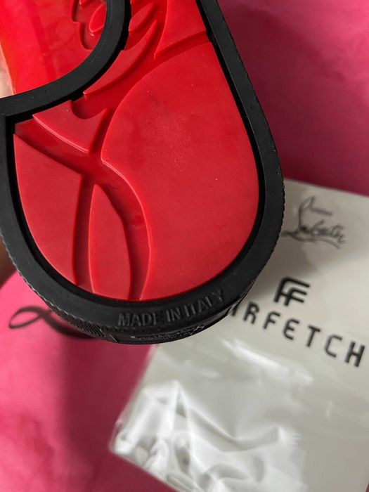 *OFERTĂ IARNĂ* Adidasi-loafers-pantofi Christian Louboutin "Graffiti"