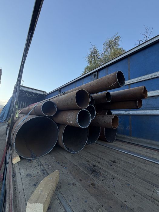 Teava metalica recuperata in stare buna