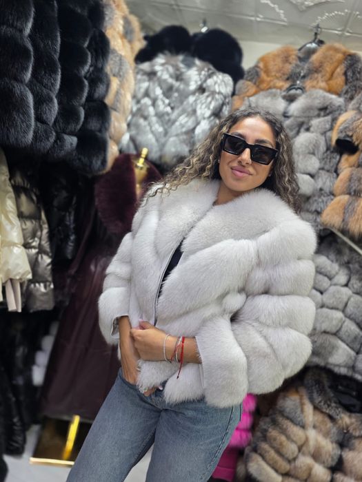 Haine Blana naturala 100%