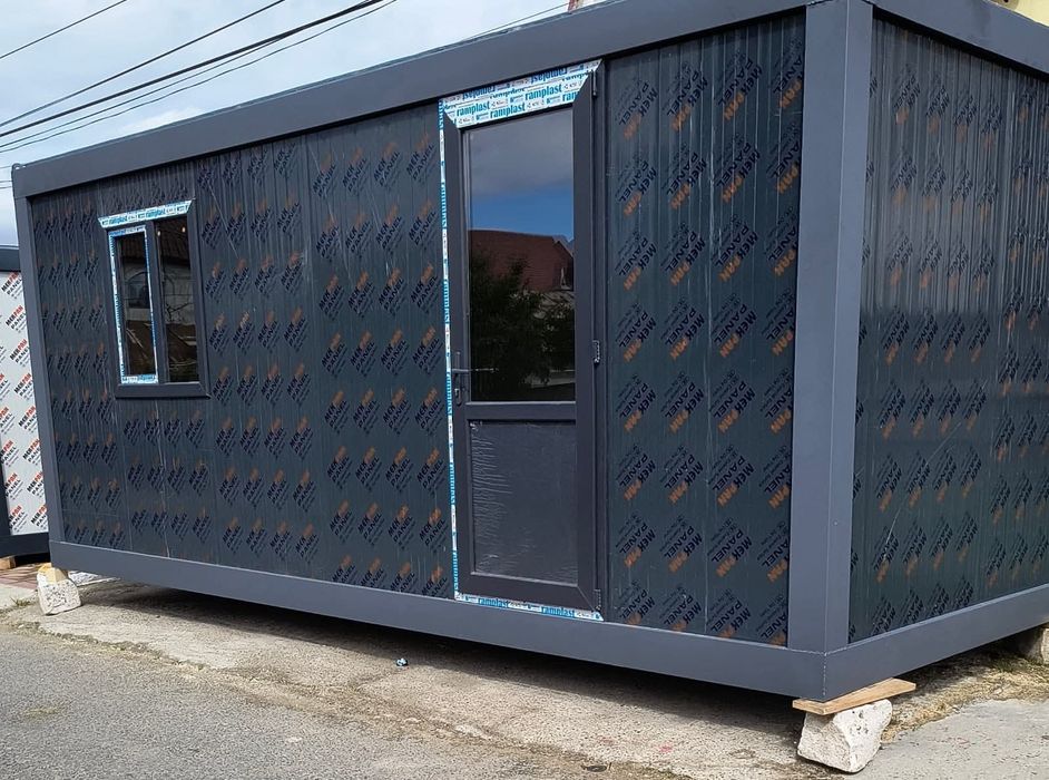 Container modular tip birou, locuinta, spatiu comercial  6 x 3m
