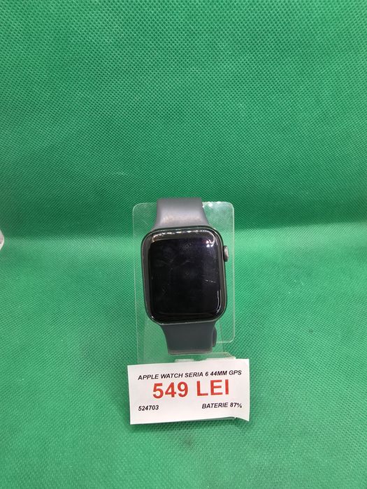 Apple Watch Seria 6 44MM GPS•Bat 87%•Amanet Lazar Crangasi •52470