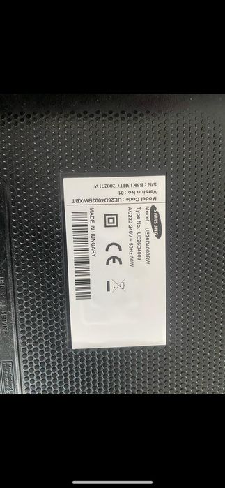 Samsung 66 cm  diagonala