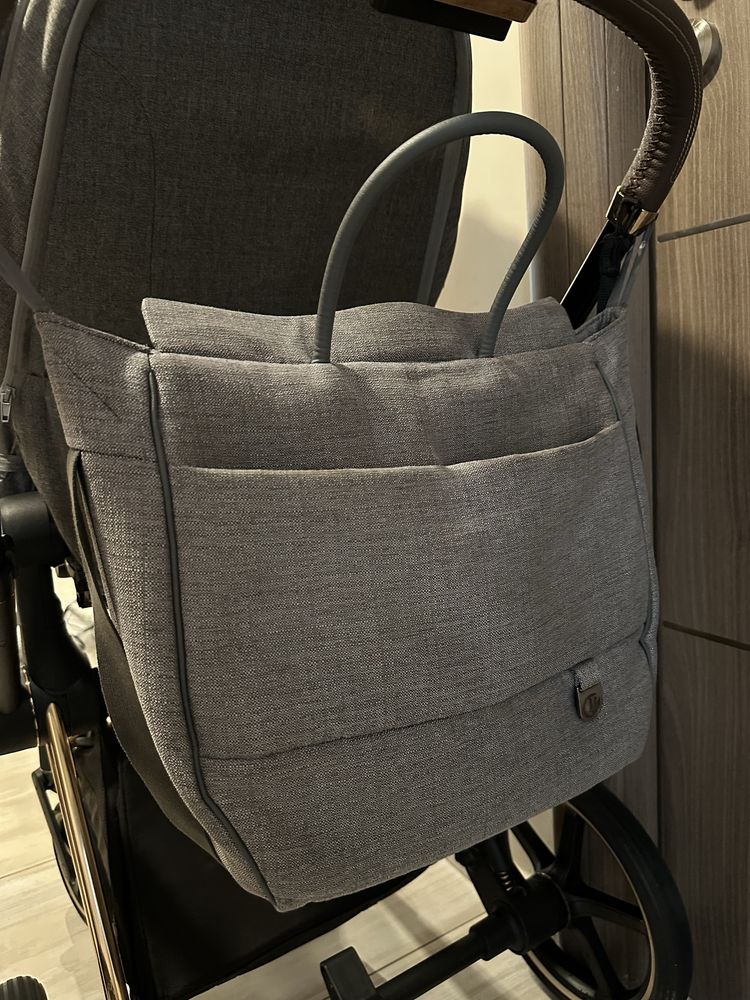 Cybex Priam 4 Rose Gold+ Manhatan grey