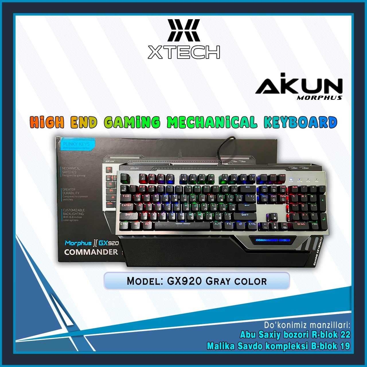 Клавиатура AiKUN  wired mechanical GAMING