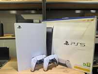 Игровая приставка, Sony PS5, 825Gb, 2 джойстика, 10492/10