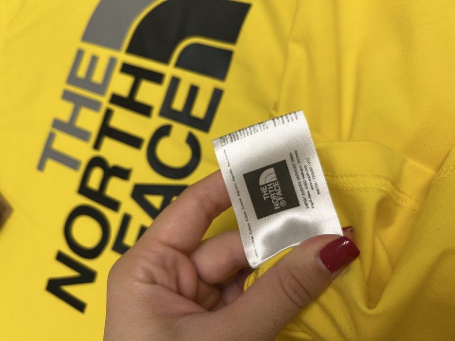 Tricou the north face galben L