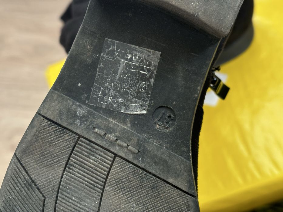 Черни чизми - велурени