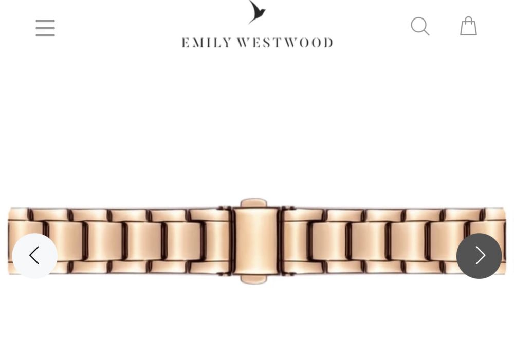 Emily Westwood Кварцов часовник от инокс