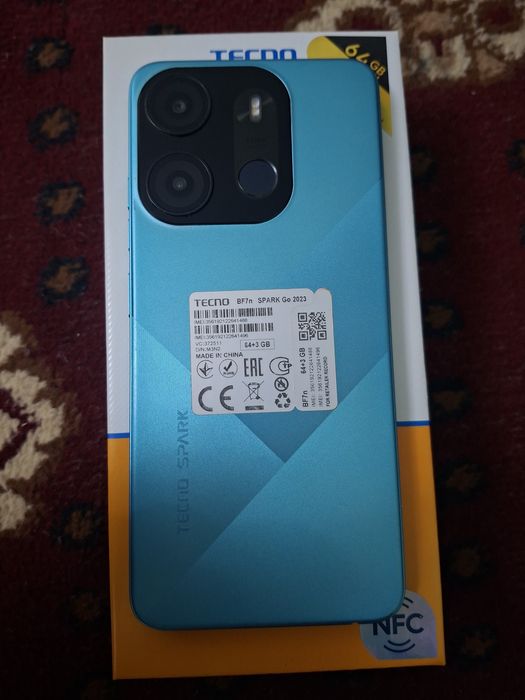 Techno spark holati ideal karobka dakumaent hammasi bor