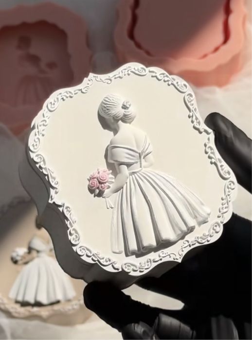 Шкатулка тойбастар, бонбоньерка в стиле элеганс