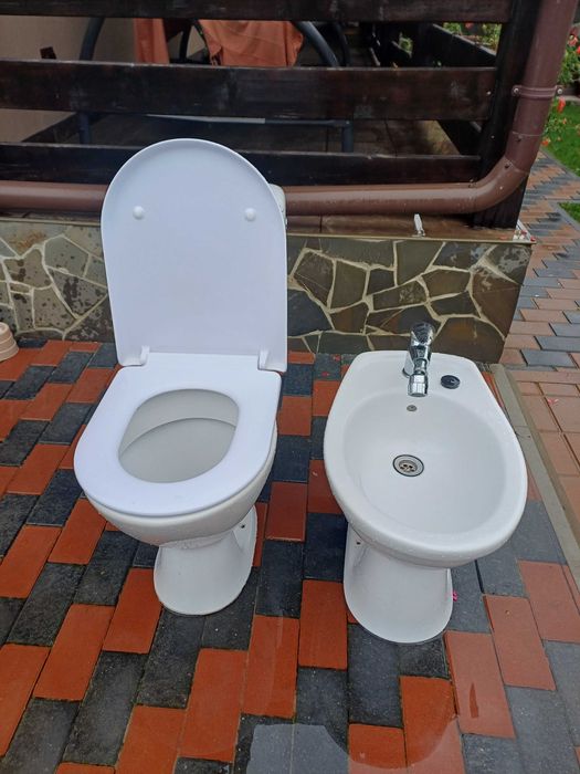 Vas toaleta, bideu, lavoar, baterie bideu, baterie lavoar, masca.