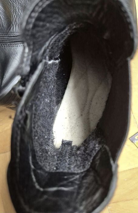 Ghete iarna, ECCO Tredtray K, Piele naturală - Lână - 37 [24 cm)