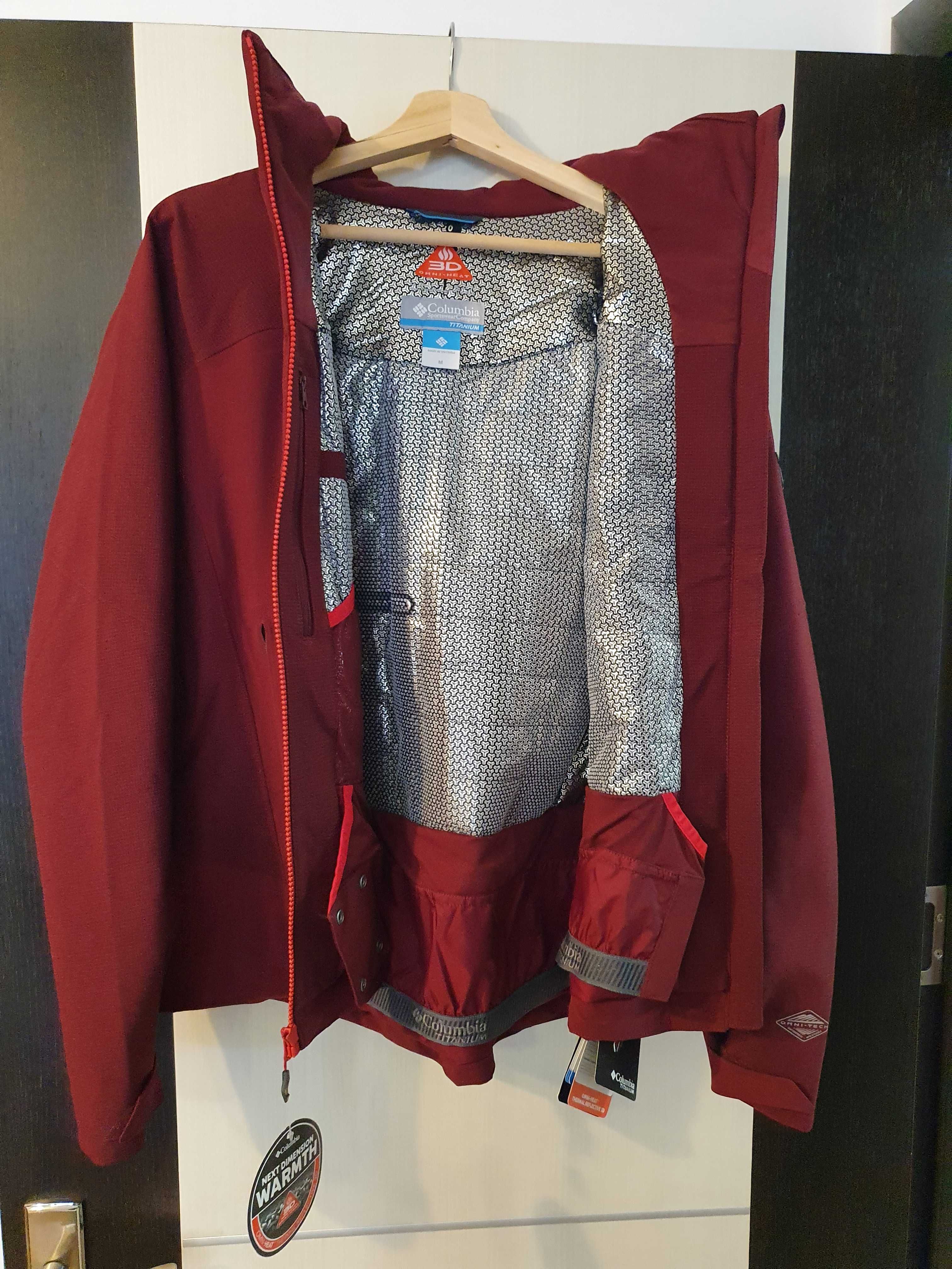Geaca de schi si snowboard, Columbia Powder Keg II Jacket, Rosu M dama