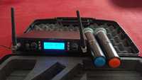 Професионални двойни безжични микрофони BolyMic / Shure beta 58